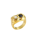 Vintage 2 Stone Ring