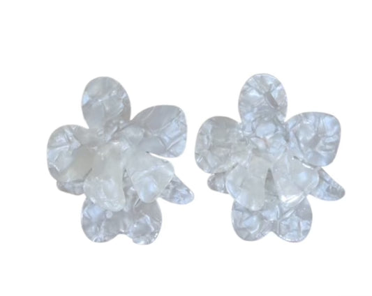 Crema Flower Earring